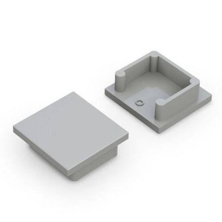 Feilo Sylvania 0022636 mounting profile half height 16 2pcs end caps