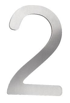 CMD stainless steel house number 2