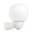 EsyLux EL10026133 wall light LB16 AL P Garda white incl. opal glass