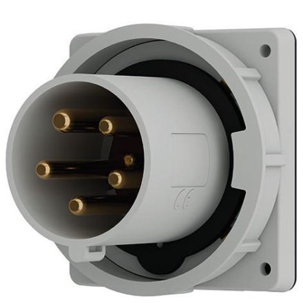 MENNEKES 3606 panel plug, 63A5p1h 50V, IP67