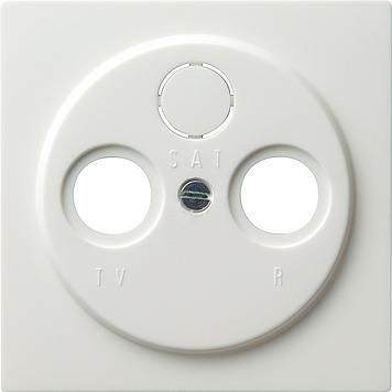 Gira 086940 cover antenna socket S-Color pure white