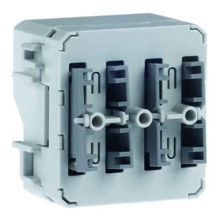 BERKER 80141400 KNX button W.1 | 2-fold | light grey/gray