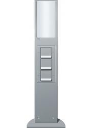 Gira 134226 769mm light element 3xSCHUKO KS energy column color aluminum