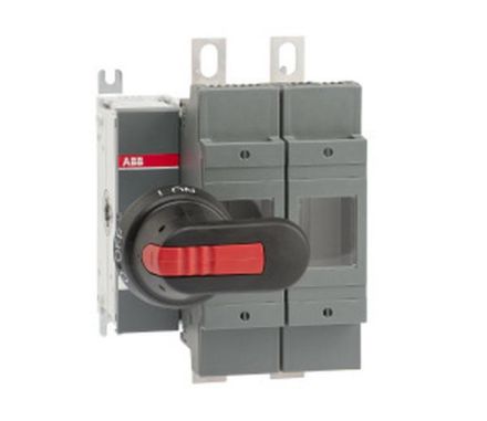 ABB Stotz-Kontakt OS200J02P, load-break switch for fuse, 2-pole, 200A with handle and shaft, UL/CSA, 1SCA107598R1001