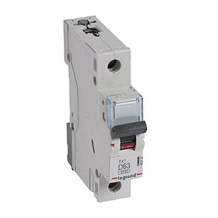 Legrand 403727 Circuit breaker TX3 D63A 1P 6KA 1M