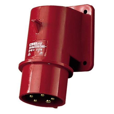 Mennekes 379 16A5P 6H400V IP44 CEE surface-mounted plug