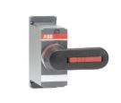 ABB Stotz-Kontakt OSV400DK, direct handle black 95mm including shaft and cover labeling Test-0 OFF-1 ON, 1SCA022763R4230