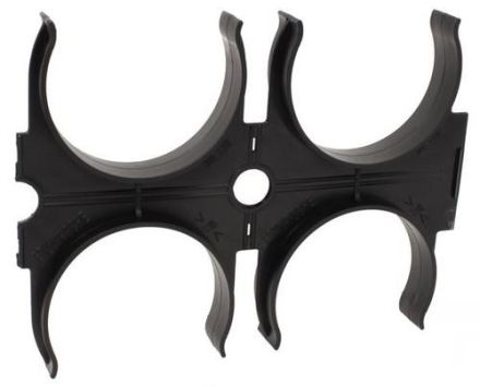 Fränkische Rohrwerke 19944075 75/4 (2/2) 4-way spacer