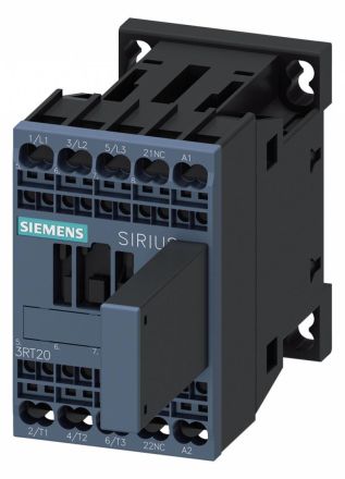 Siemens 3RT2016-2EP02 AC-3 4kW/400V 1NC AC 230V 50/60Hz 3p. Contactor