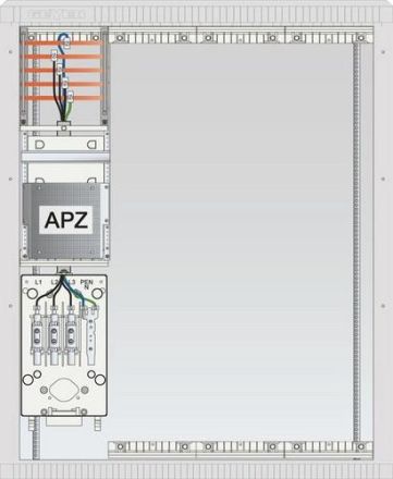 ABN SAS APZ 5p 3x LP 250x1200 HAK meter connection cabinet ( SZ132AL0502 )