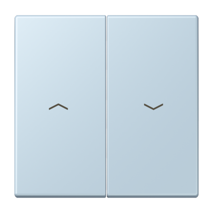 Jung LC995P208 rocker switch 2-way, with arrow symbols, LS series, outremerclair ( LC320 )