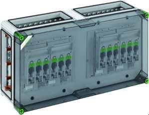 Spelsberg GST 4045 - 250 NH bus-mounted switch housing, 04604501