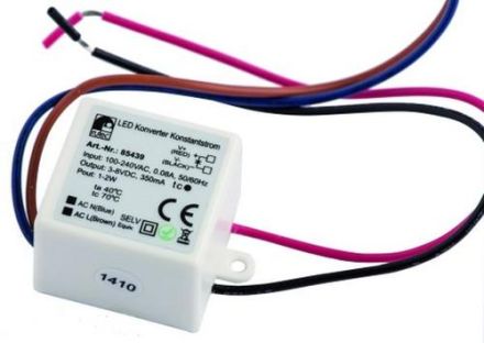 Rutec Licht 85439 Rutec LED converter 350mA 1W-2W