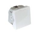 EFAPEL SAF EARTH SOC(SCHUKO)HOR SCREWL TERM LID-2MOD