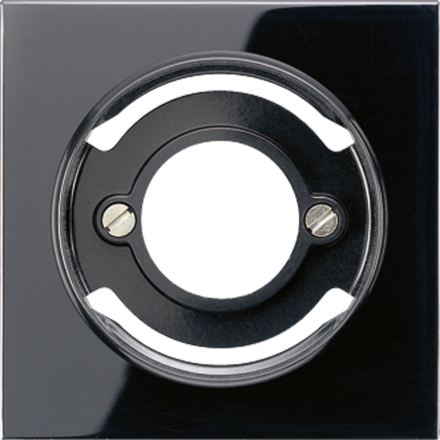 Jung LS937SW cover for light signals, Duroplast, LS series, black