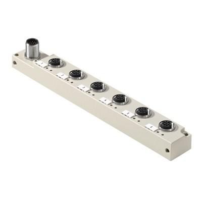 Weidmüller 1265940000 SAI-6-S12 4P M12 L without cable sensor/actuator distributor