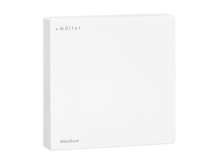 MÜLLER TS 30.40 mod room temperature sensor Modbus | Standard | studio white | 80x80 mm