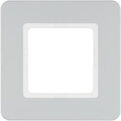 Berker 10116184 Frame 1-way Q.7 aluminum velvet painted