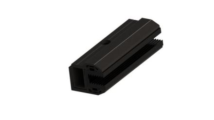 K2 Systems 1005646 LEC AL SC Click 5.0, Black L:100 mm laminate end clamp