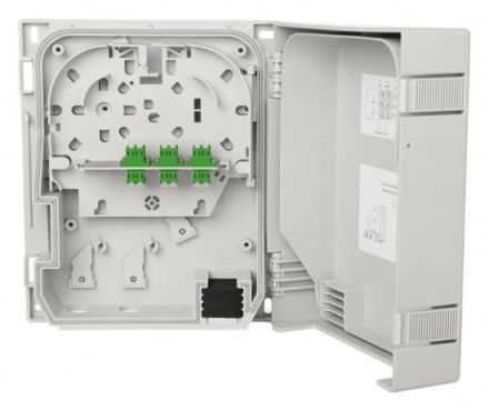 METZ CONNECT 1503507606-E 6xLCD-APC8° without pigt. 235x200x67mm HÜP OpDAT without lock IP54 OS2