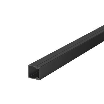 OBO Bettermann 6024949 WDK15015SW with floor perforation 2000x15x15 sw wall and ceiling duct