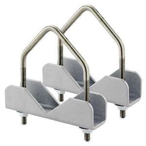 Kindermann 5873000000 for round tube traverse VE=2 clamps beam clamp from 30-70mm