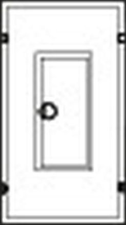 ABB Striebel & John SZZ375T meter cover with door 375mm, 2CPX043744R9999