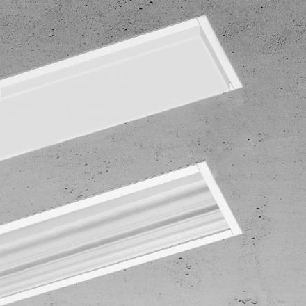 LTS LK-P 045.005.2 AOV/... white surface-mounted housing Lichtkanal70 ws Alu ( 654976 )