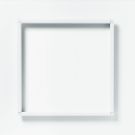 Siedle PB 611-4/4-0 W plaster panel in white