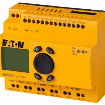 Eaton ES4P-221-DMXD1 safety control relay, 24 V DC,Transis, 111017