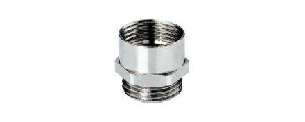 Jacob 06313M20MU M20 to PG13 metric to PG brass adapter