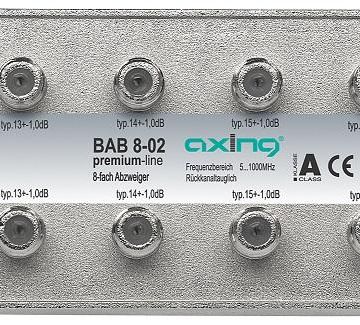 Axing BAB00802 8 way branch, terminal type