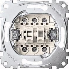 MERTEN MEG3059-0000 double button insert 2 changes 1-pole 10A AC250V