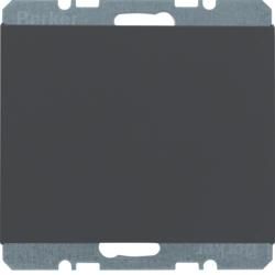 Berker 6710457006 Blind cover with central piece anthracite, matt Berker K.1