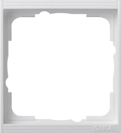Gira 146127 support plate 1-way Gira Event pure white matt