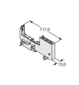 Turck 6827040 BL20-P3T-SBB-B base module