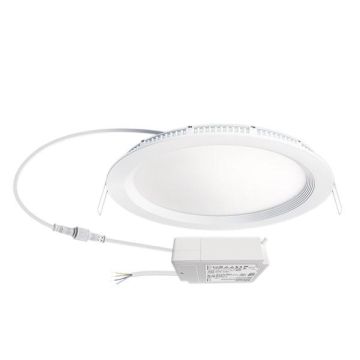 EsyLux EO10298950 LED recessed ceiling spotlight Elsa-2 DL 225 OP 110° 1800 840 ws DALI