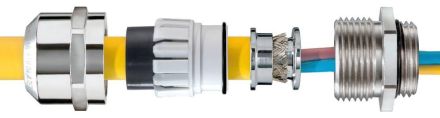 Wiska 10065058 EMSKE-EMV-Z 20 M20x1,5 IP68 Ni ATEX brass cable gland
