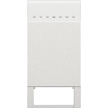 Bticino N4915TN rocker for 1 symbol vari. 1 symb. 1m white, (white)