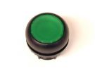 Eaton M22S-DRL-G illuminated pushbutton, flat, green, latching, 216949