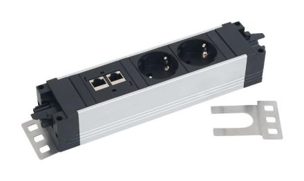 Bachmann 940.097 940097 retaining plate stainless steel straight