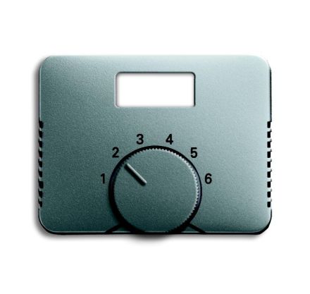 Busch-Jaeger 1794 TA-266 central plate, for room temperature controller titanium