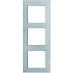Hochköpper 00188591 3-way Nova brushed stainless steel pure white frame