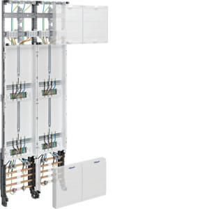 Hager ZK53X7 complete panel 2-panel H1400 4ZP