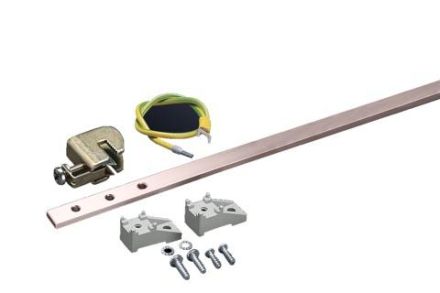 RITTAL 7541000 Earthing bar vertical Cu L600mm H800mm