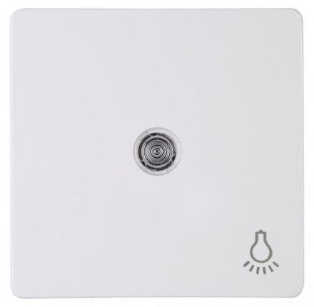 Kopp 333942000 with lens symbol 'light' HK05 arctic white surface rocker