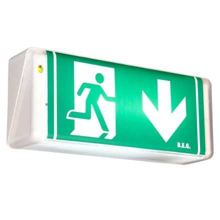 BEG 93204 Safetylux-Classic, 20m, 3h, wall-mounted emergency and information light