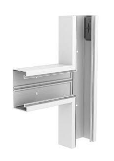 OBO Bettermann GKH-T70130RW halogen-free pure white T-piece, 6114270