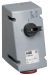 ABB Stotz-Kontakt 416MVS6 , Switchable wall socket, 16 A 6h, IP44, 3P+N+E , 2CMA167663R1000