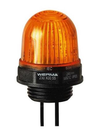 Werma 23030067 EM 115VAC YE LED permanent light